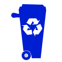 Blue Bin recycle